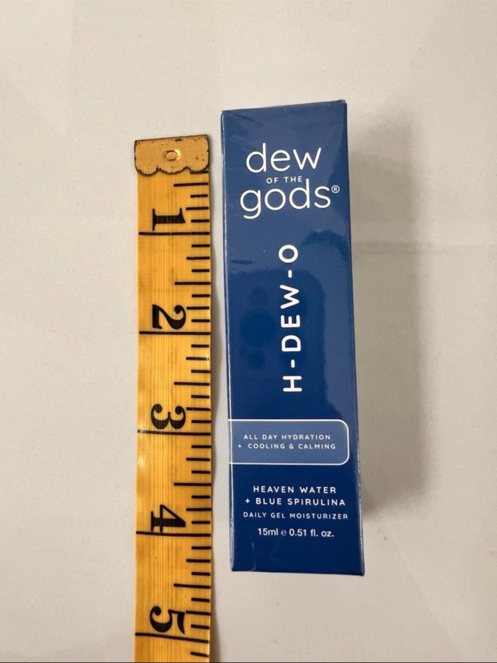 Dew of the Gods H-DEW-O Heaven Water Blue Spirulina Gel Moisturizer - Blue NWT - Picture 3 of 3